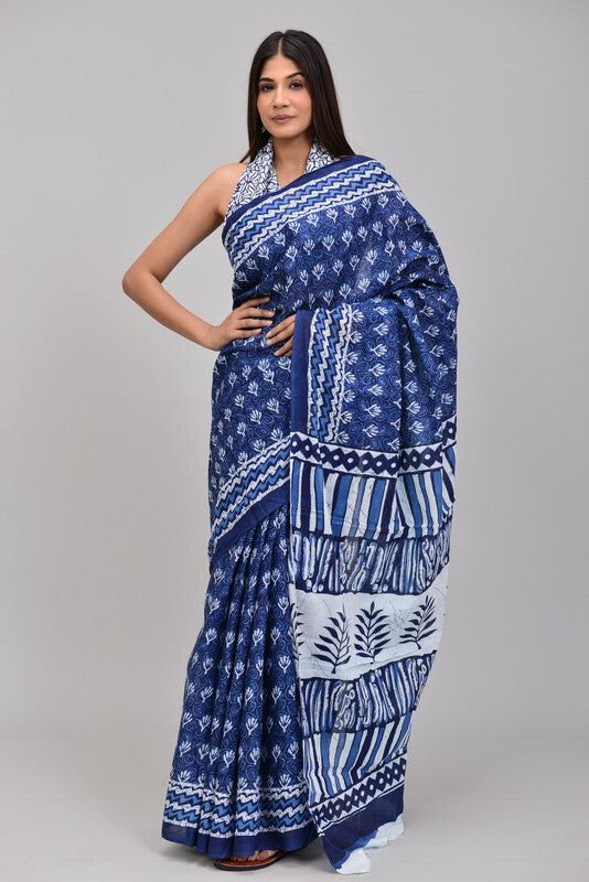 Printed, Daily wear, Georgette Saree with unstitched blouse piece