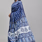 Printed, Daily wear, Georgette Saree with unstitched blouse piece