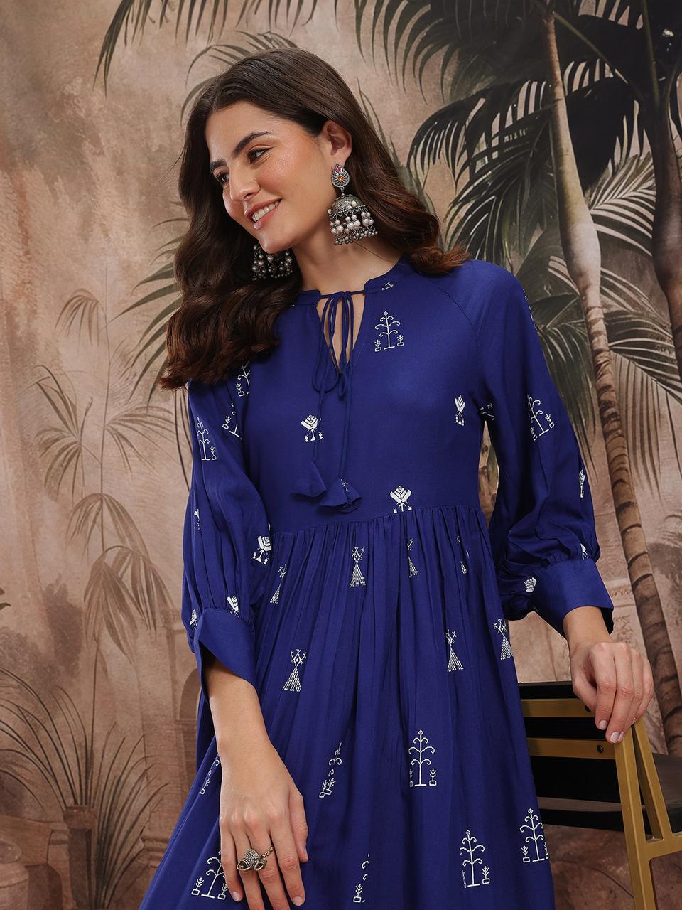 HEAVY PURE POLY ReYon FLORAL PRINT FABRIC KURTI ₹600 onwards