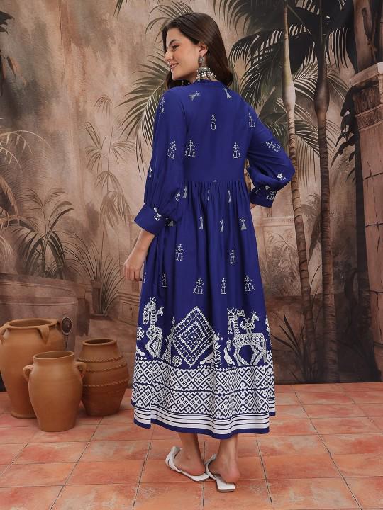 HEAVY PURE POLY ReYon FLORAL PRINT FABRIC KURTI ₹600 onwards