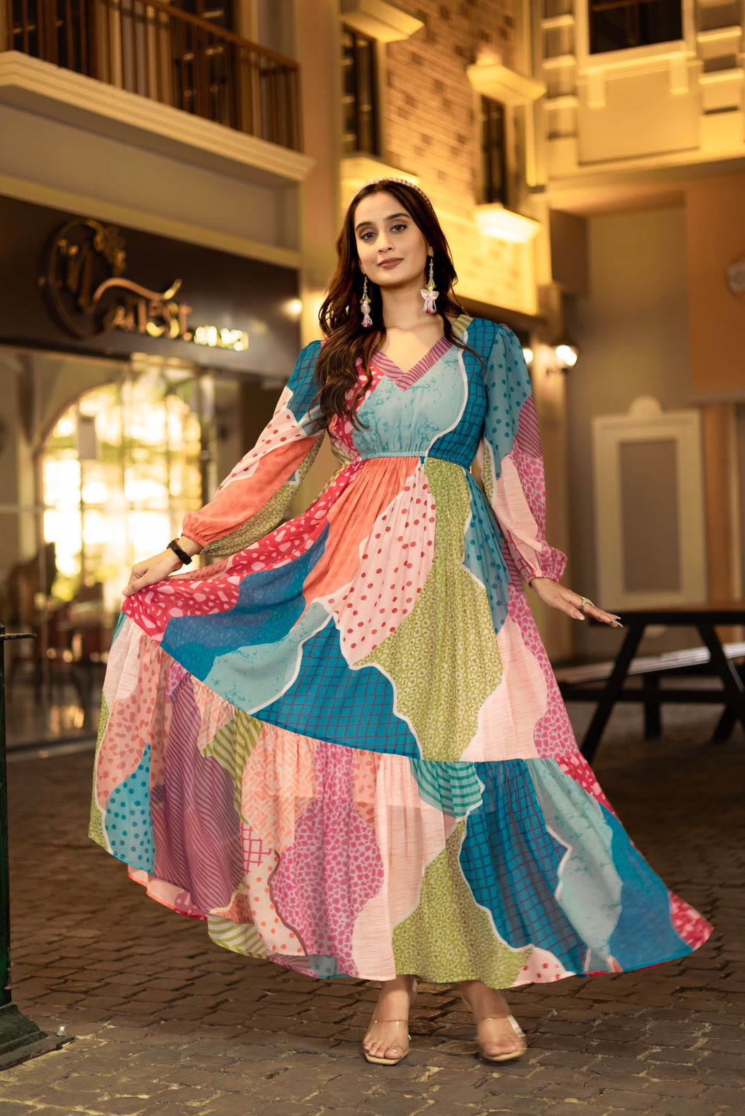 Trendy Womens Dress Latest Fashion Dress Stylish Party Dress Modern Casual Dress Chic Western Dress Fashionable Midi Dress Viral Instagram