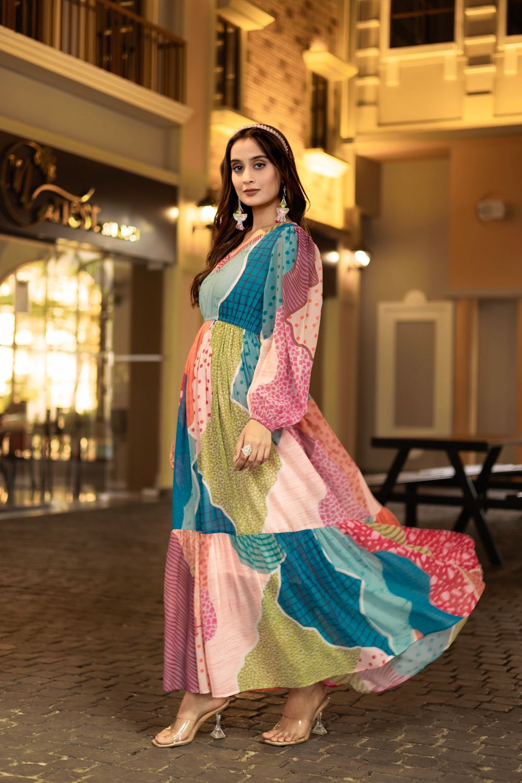 Trendy Womens Dress Latest Fashion Dress Stylish Party Dress Modern Casual Dress Chic Western Dress Fashionable Midi Dress Viral Instagram