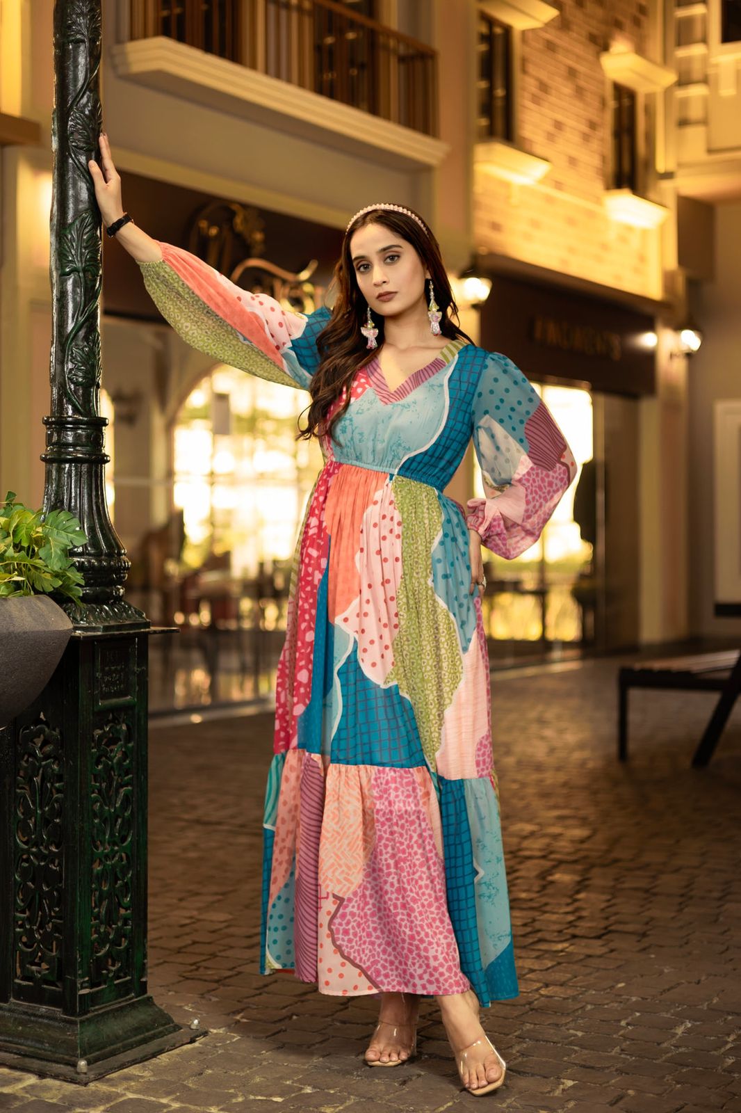 Trendy Womens Dress Latest Fashion Dress Stylish Party Dress Modern Casual Dress Chic Western Dress Fashionable Midi Dress Viral Instagram